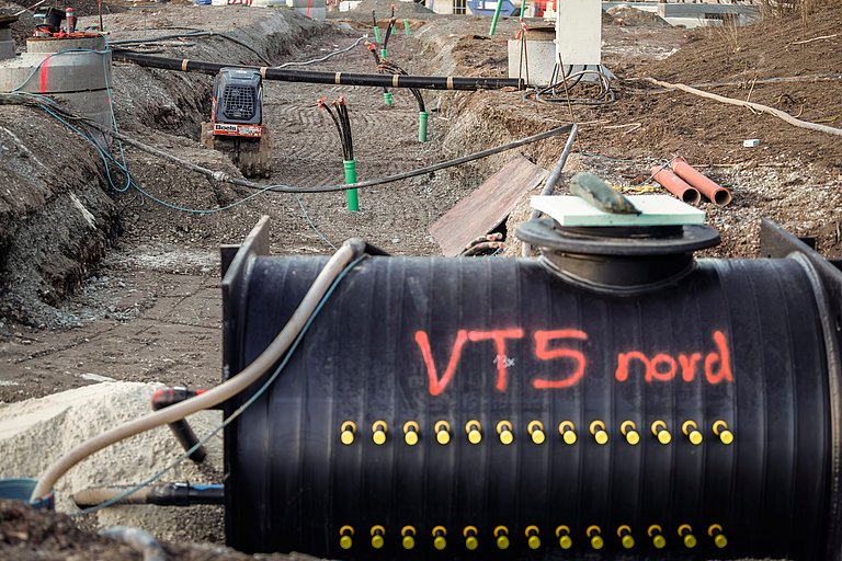 Versorgungsleitungen im Neubauprojekt joseph – Rohrleitungsbau für Infrastruktur