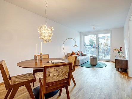 Beratungsbüro in wohnlichem Ambiente im Projekt Marbach