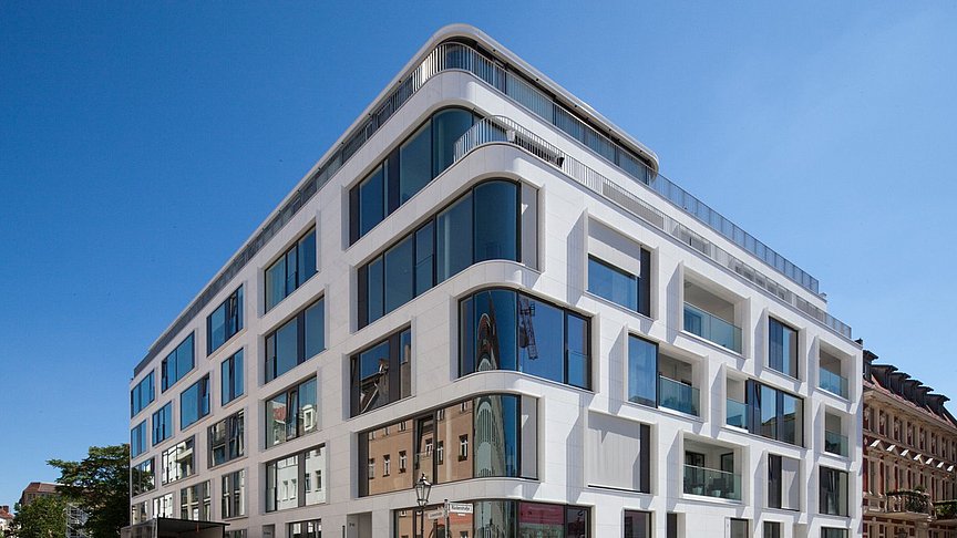 Fertiggestellter Neubau Linienstraße Berlin